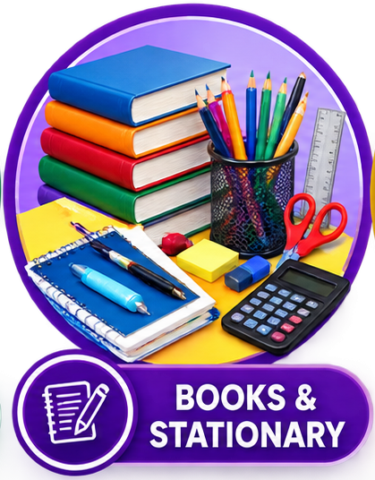 BOOKS & STATIONARY