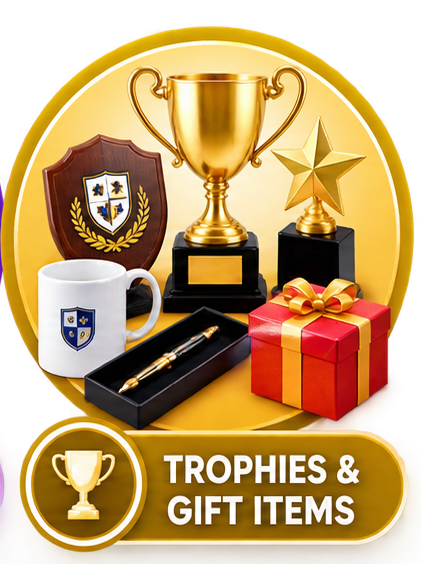 TROPHIES & GIFT ITEMS